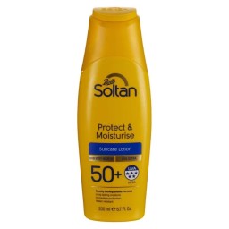 سولتان واقي شمس حماية وترطيب SPF50+ Boots Soltan Protect & Moisturise Sunscreen SPF50+