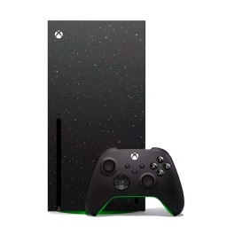 جهاز إكس بوكس سيريس X الإصدار الخاص (جالاكسي بلاك) بسعة 2 تيرابايت Xbox Series X – 2TB Galaxy Black Special Edition