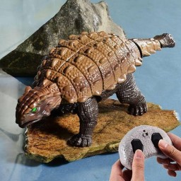 ديناصور أنكيلوسورس يعمل بالتحكم عن بعد Jurassic Ankylosaurus LED
