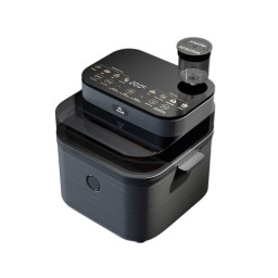 قلاية هوائية من إيڤولي بوظائف القلي الطري والمقرمش. 1650 واط | 8لتر Evoli air fryer with soft and crispy frying functions. 1650W | 8L