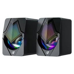 سماعات Jertech S8 RGB ستيريو USB Jertech S8 USB 2.0 - 3.5mm RGB Stereo Speaker