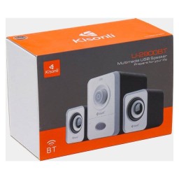سماعات Kisonli U-2900BT بلوتوث 2.1 (أبيض)سماعات Kisonli U-2900BT بلوتوث 2.1 (أبيض) Kisonli U-2900BT Bluetooth 2.1 Speaker (White)