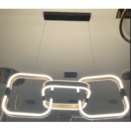 ثريا LED هندسية Modern LED Geometric Chandelier