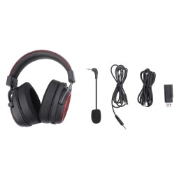 سماعة الألعاب اللاسلكية Redragon H540 Luna Pro Tri-Mode Redragon H540 Luna Pro Tri-Mode Wireless Gaming Headset