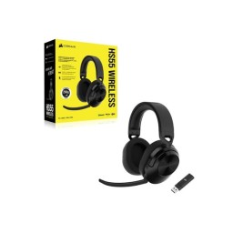 كورسير HS55 Carbon سماعات رأس لاسلكية headphones
