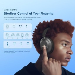 سماعة أوريمو بوم بوب برو اللاسلكية - رمادي headphones