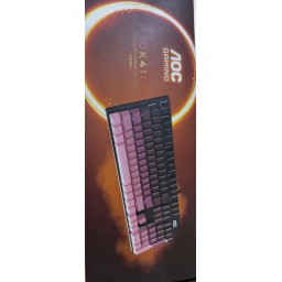 كيبورد ألعاب ميكانيكي AOC GK410 سلكي بإضاءة RGB – أسود وبنفسجيكيبورد ألعاب ميكانيكي AOC GK410 سلكي بإضاءة RGB – أسود وبنفسجي AOC GK410 Wired RGB Mechanical Gaming Keyboard – Black/Purple