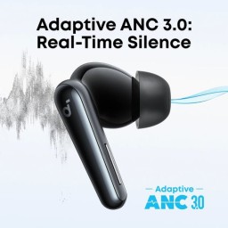 سماعات أذن Anker Soundcore Liberty 5 المانعة للضوضاء - أسود headphones