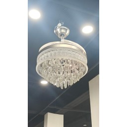ثريا مع مروحة سقفية ومكبر صوت بلوتوث Ceiling Fan Light with Bluetooth Speaker