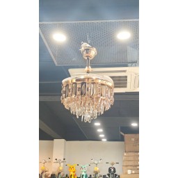 ثريا مع مروحة سقفية ومكبر صوت بلوتوث Ceiling Fan Light with Bluetooth Speaker