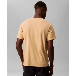 تيشرت رجالي مطبوع بشعار كالفن كلاين قصير الأكمام Calvin Klein Short Sleeve Graphic T-Shirt