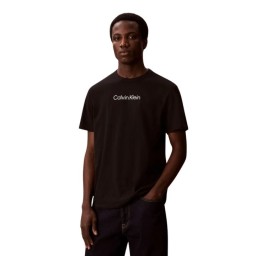 تيشرت رجالي مطبوع بشعار كالفن كلاين قصير الأكمام Calvin Klein Short Sleeve Graphic T-Shirt