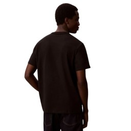 تيشرت رجالي مطبوع بشعار كالفن كلاين قصير الأكمام Calvin Klein Short Sleeve Graphic T-Shirt