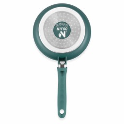 طقم مقالي نايفو كرانيت أخضر  3 قطع NIFOO Granite Fry Pan Set  Green  3 Pieces