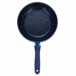 طقم مقالي نايفو كرانيت أزرق  3 قطع NIFOO Blue Granite Fry Pan Set  3 Pieces