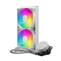 مبرد سائل Cooler Master MasterLiquid 240L Core ARGB – أبيض Cooler Master MasterLiquid 240L Core ARGB White