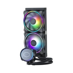 مبرد سائل Cooler Master MasterLiquid ML240 Illusion ARGB – أسود Cooler Master MasterLiquid ML240 Illusion ARGB AIO Liquid CPU Cooler – Black