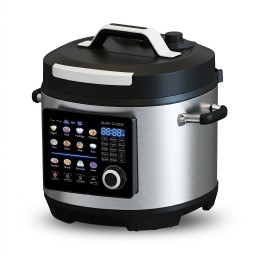 قدر ضغط كهربائي حجم عائلي 6 لتر بتصميم الماني ستانلس ستيل Electric pressure cooker