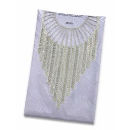 مخور جاكار اماراتي (قماش غير مخيط) Emirati Jacquard Mkhawar (Unstitched Fabric)