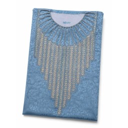 مخور جاكار اماراتي (قماش غير مخيط) Emirati Jacquard Mkhawar (Unstitched Fabric)