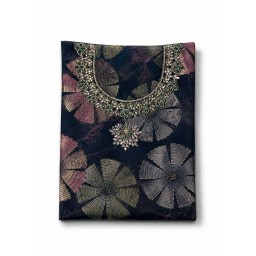 مخور قطن اماراتي (قماش غير مخيط) Emirati Cotton Mkhawar (Unstitched Fabric)