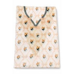 مخور حرير اماراتي (قماش غير مخيط) Emirati Silk Mkhawar (Unstitched Fabric)