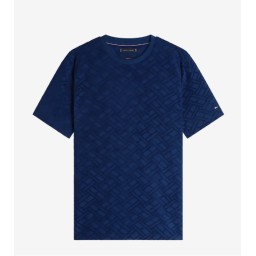 تيشرت رجالي من قماش الجاكار Aop Flag Jacquard T-Shirt