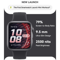 ساعة هواوي الذكية فيت 5 + هدية سير ساعة HUAWEI WATCH FIT 5 Smartwatch + Gift Watch Strap