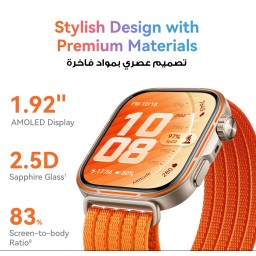 ساعة هواوي الذكية فيت 5 برو + هدية سير HUAWEI WATCH FIT 5 Pro Smartwatch  + Gift Bracelet