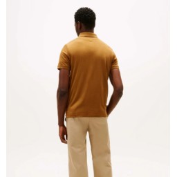 بولو تيشرت رجالي بقصة منتظمة Men's Hidden Placket Regular Fit Polo Shirt