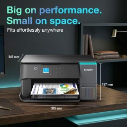 طابعة إبسون EcoTank L4360 متعددة الوظائف A4 بخزان حبر اقتصادي Epson EcoTank L4360 A4 All-in-One Ink Tank Printer