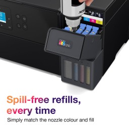 طابعة إبسون EcoTank L4360 متعددة الوظائف A4 بخزان حبر اقتصادي Epson EcoTank L4360 A4 All-in-One Ink Tank Printer