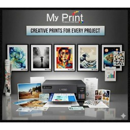 طابعة إبسون EcoTank L11050 لطباعة A3+ بخزان حبر اقتصادي Epson EcoTank L11050 A3+ Ink Tank Printer