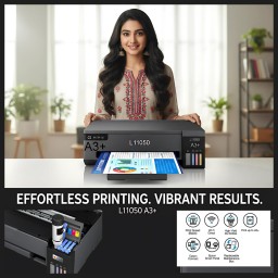 طابعة إبسون EcoTank L11050 لطباعة A3+ بخزان حبر اقتصادي Epson EcoTank L11050 A3+ Ink Tank Printer