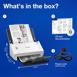 ماسح المستندات إبسون WorkForce DS-410 عالي السرعة Epson WorkForce DS-410 Document Scanner