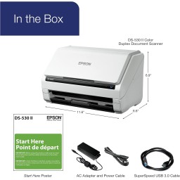 ماسح المستندات إبسون DS-530II عالي السرعة Epson DS-530II Document Scanner