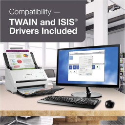 ماسح المستندات إبسون DS-530II عالي السرعة Epson DS-530II Document Scanner