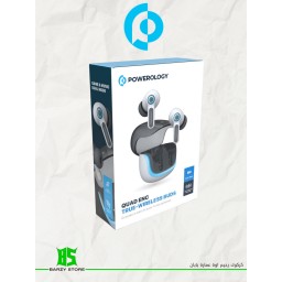 سماعات لاسلكية حقيقية باورولوجي كواد إي إن سي Powerology Quad ENC True-Wireless Buds