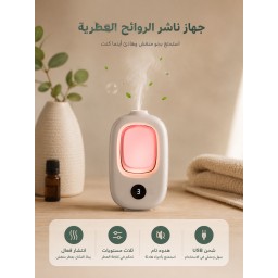 جهاز ناشر الروائح العطرية Electric Aroma Diffuser
