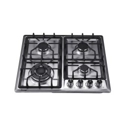 طباخ غازي بلت ان (60 سم) - فضي Built-In Gas Hob (60 cm) - Silver