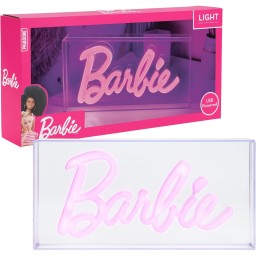 بالادون شعار باربي إل إي دي نيون لايت وردي Paladone Barbie Logo LED Neon Light Pink