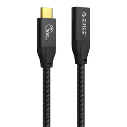 كابل تمديد ORICO USB Type-C بسرعة 20Gbps – موديل CY32 ORICO CY32 USB-C 20Gbps Full-Featured High-Speed Extension Cable