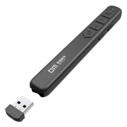 جهاز عرض لاسلكي DM PT001C مع مؤشر ليزر أحمر DM PT001C Red Laser Wireless Presenter