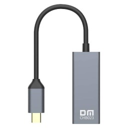 محوّل DM CHB023 من USB Type-C إلى VGA بدقة 1080P DM CHB023 USB Type-C to VGA 1080P Adapter