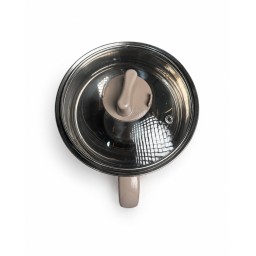 قدر طهي كهربائي متعدد الاستخدامات مع تحكم بدرجة الحرارة ورف تبخير وغطاء زجاجي Multifunctional Electric Cooking Pot with Temperature Control, Steaming Rack and Glass Lid