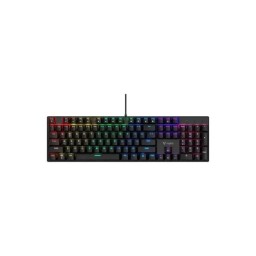 لوحة مفاتيح الألعاب الميكانيكية السلكية رابو GK500 - أسود Keyboard