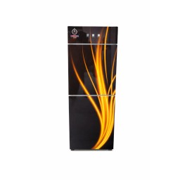 براد مياه كراون الأصلي  مع ثلاجة تبريد بالاسفل Crownline WD-201 Original Crown water dispenser with a cooling refrigerator underneath Crownline WD-201