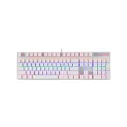 لوحة مفاتيح الألعاب الميكانيكية المضيئة Rapoo V500 - أبيض Keyboard