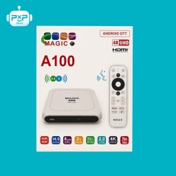 جهاز MAGIC A100 أندرويد TV Box بدقة 4K MAGIC A100 Android TV Box 4K UHD