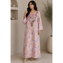 مخور حرير اماراتي (قماش غير مخيط) Emirati Silk Mkhawar (Unstitched Fabric)